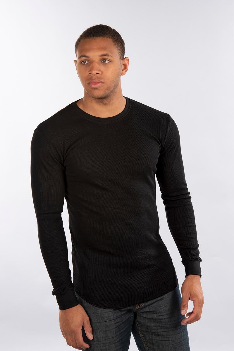 CITY LAB-FITTED Thermal Shirt-Blk