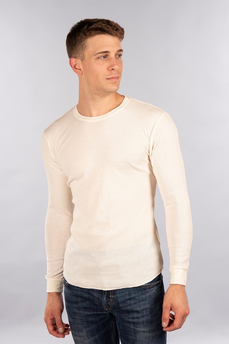 CITY LAB-FITTED Thermal Shirt-Creme