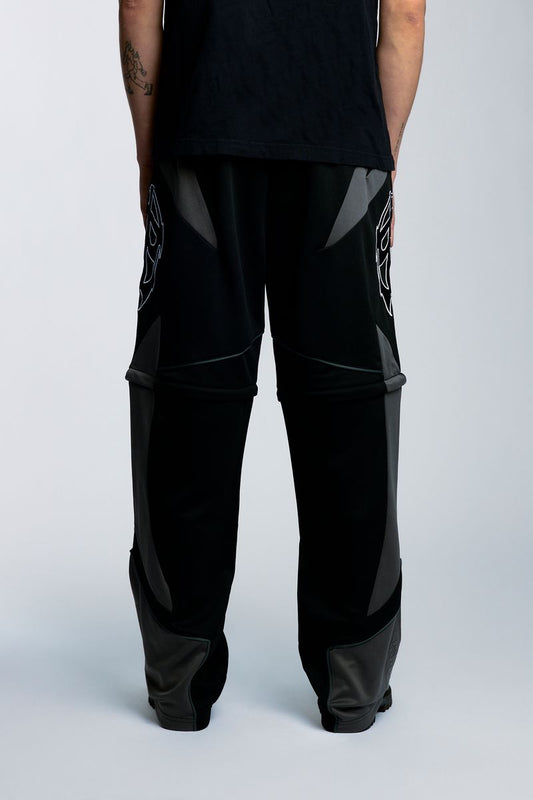 Revenge Racer Patch Convertible Pant Black/Black (REV-FA25-5004)