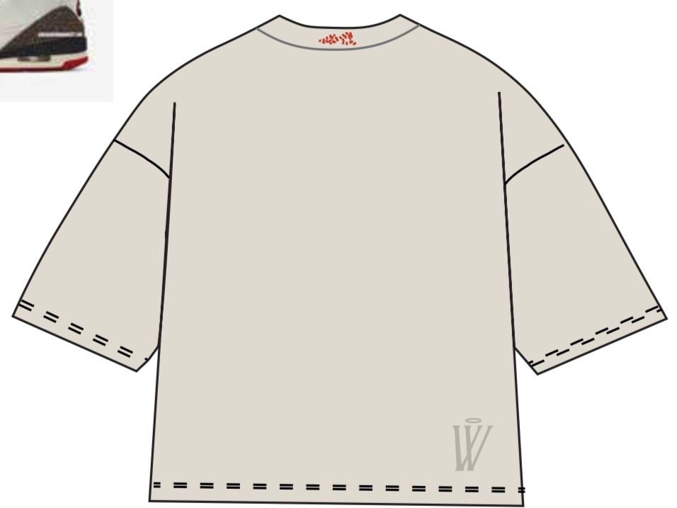 vida (BEIGE) oversized tee