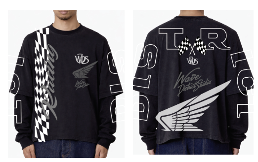 WDS RACING (BLACK) LONG SLEEVE