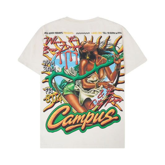 Campus Goods Friday Tee Cream (CG-FALL26-012)
