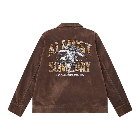 Almost Someday Upscale Velour Jacket (AS-H25-036)