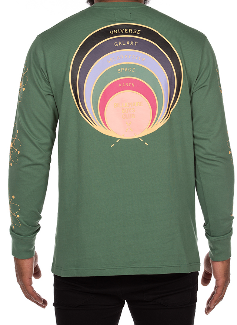 Billionaire Boys Club Process LS Tee Comfrey