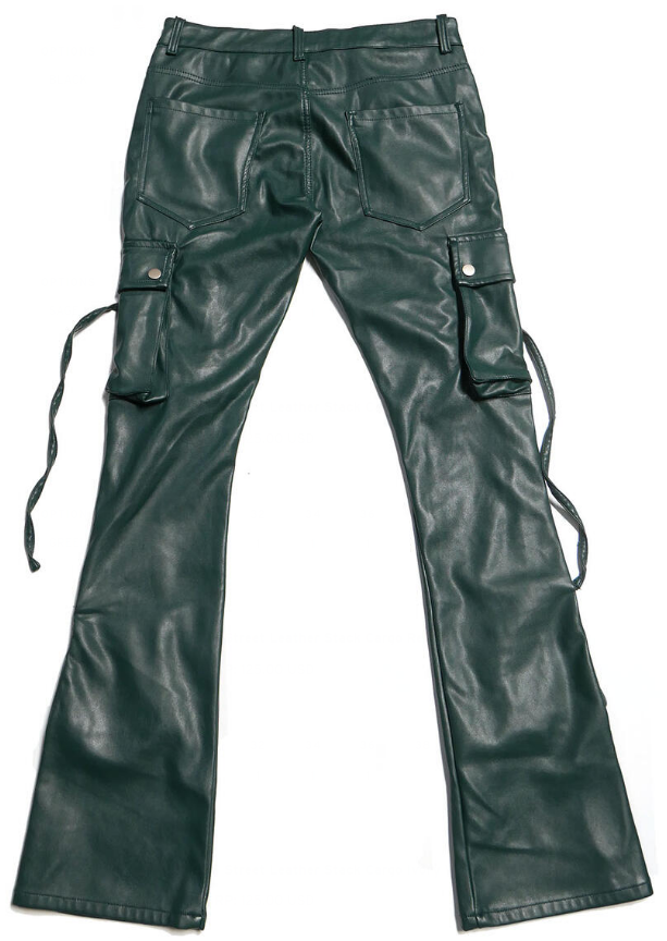 Cooper 9 535 Street Leather Stack Cargo Green