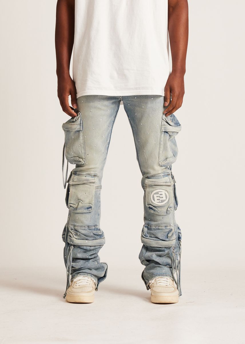 HAWK CARGO FLARE (BLUE)-ICED BLUE