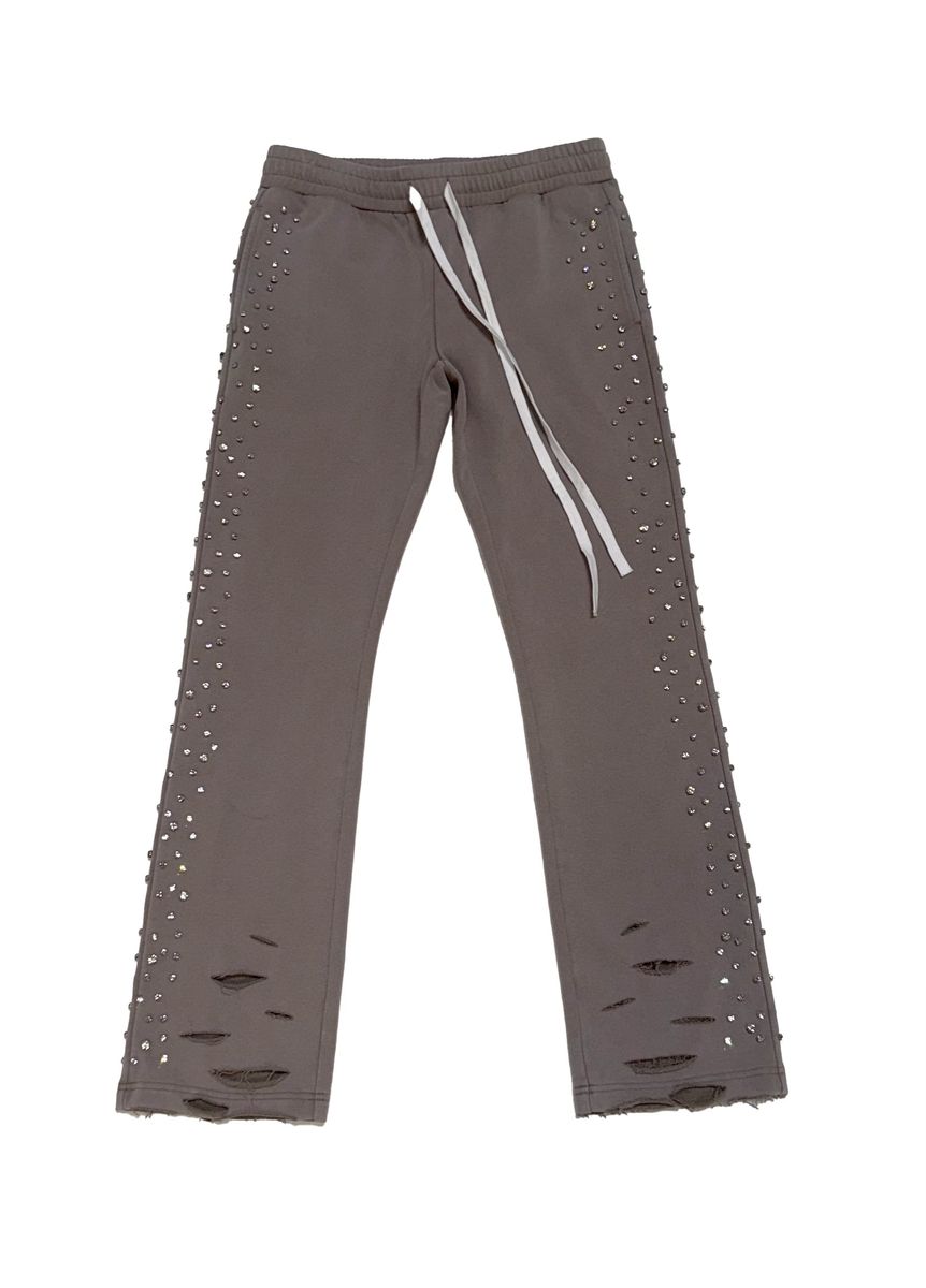ICE LOUNGE PANT-HEATHER GRAY