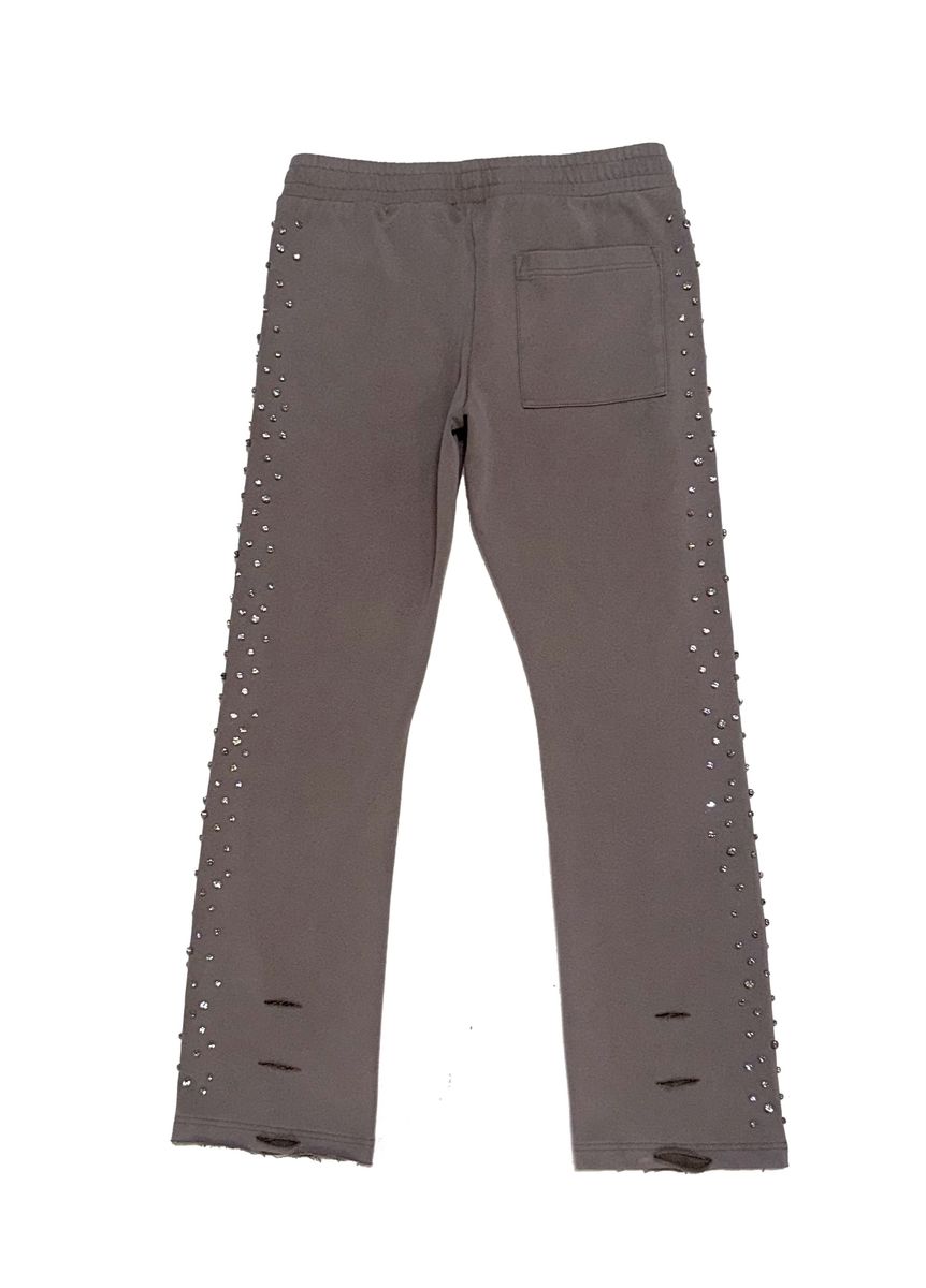 ICE LOUNGE PANT-HEATHER GRAY