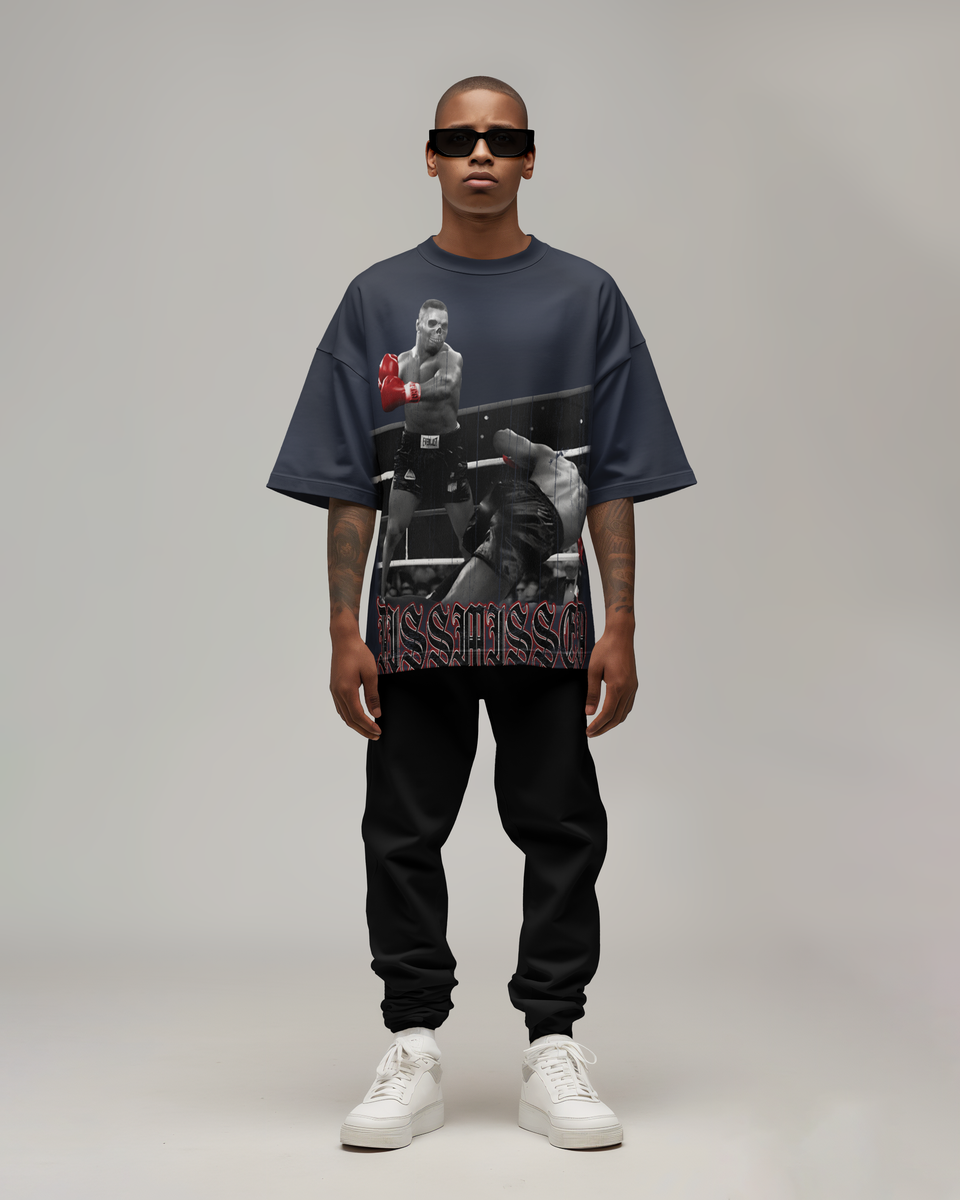 Dissmissed Iron Mike Tee Blue/Grey