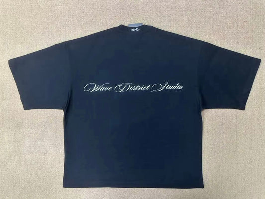 Mr.Wave District Gotham (Black) Ovrszd Tee (WDS-2T008U)