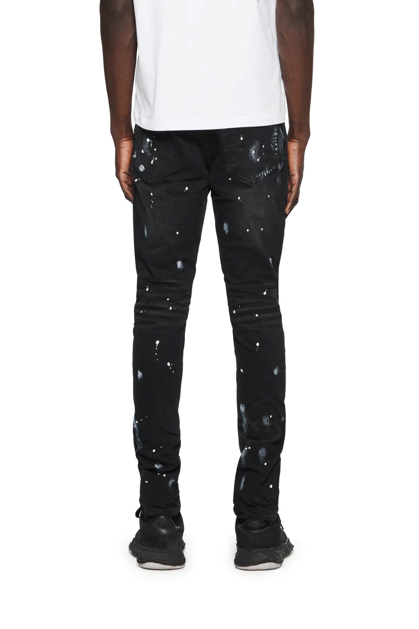 Purple Brand Black Resin Knee Slit
