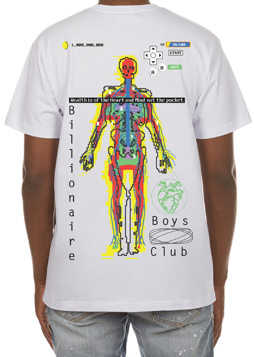 Billionaire Boys Club Vitals SS Tee White