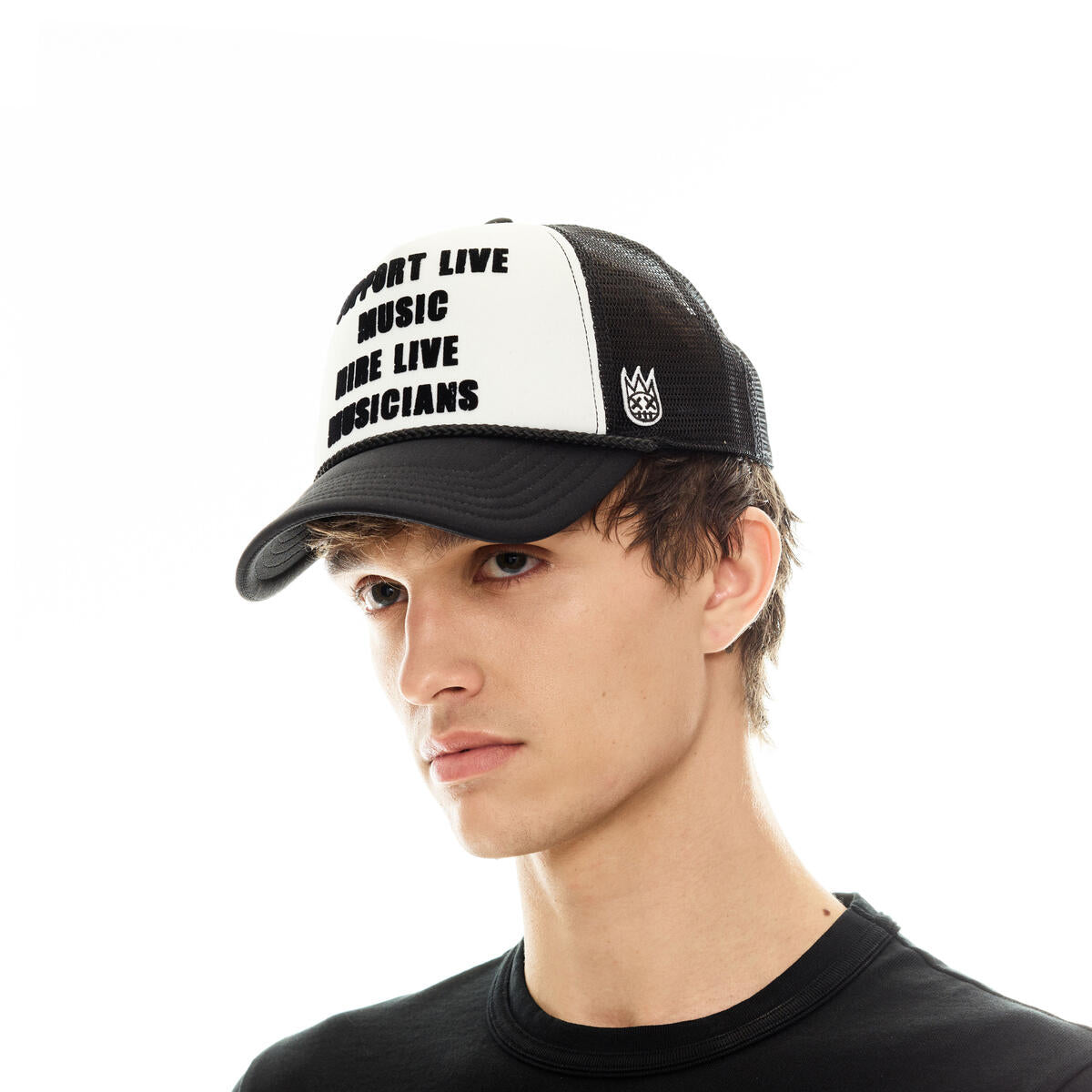 Cult Of Individuality Support Live Music Mesh Trucker White