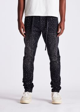 COMET DENIM (BLACK)-BLACK
