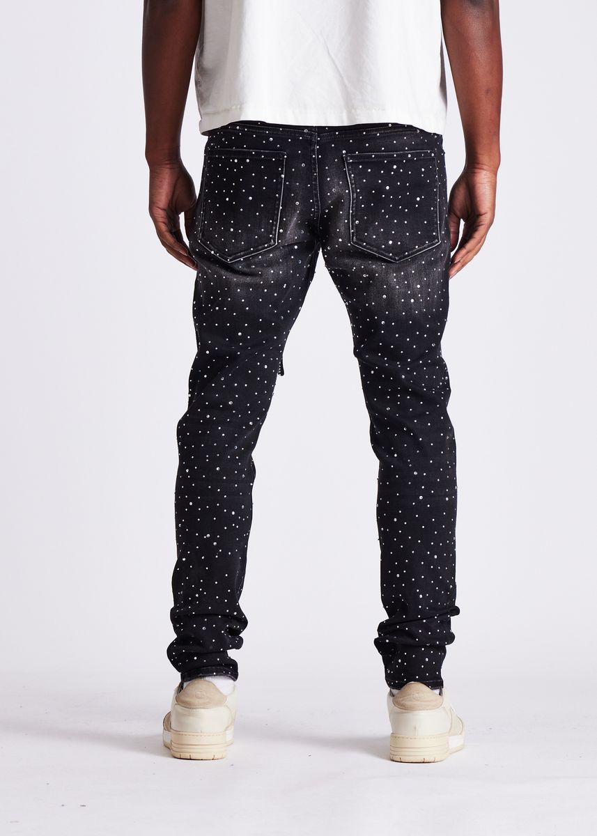 COMET DENIM (BLACK)-BLACK