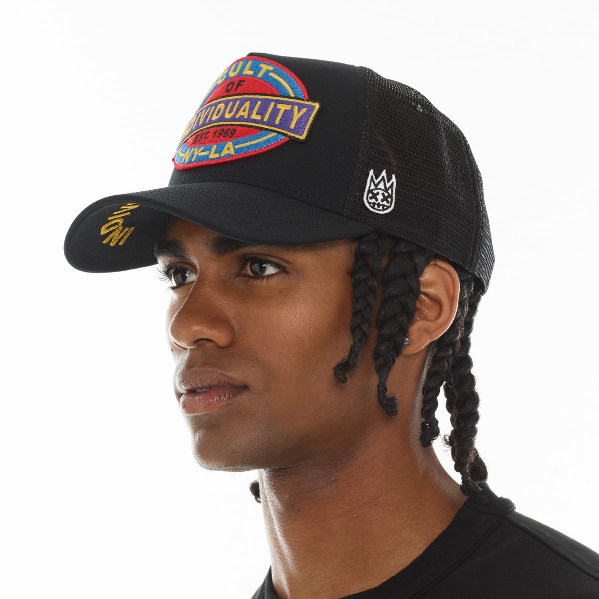 Cult Of Individuality Oversized Patch Hat
