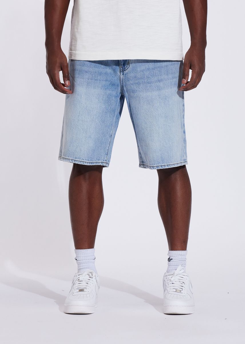 Crysp Denim Cena Short Bleach Wash (CRYSUM25-212)
