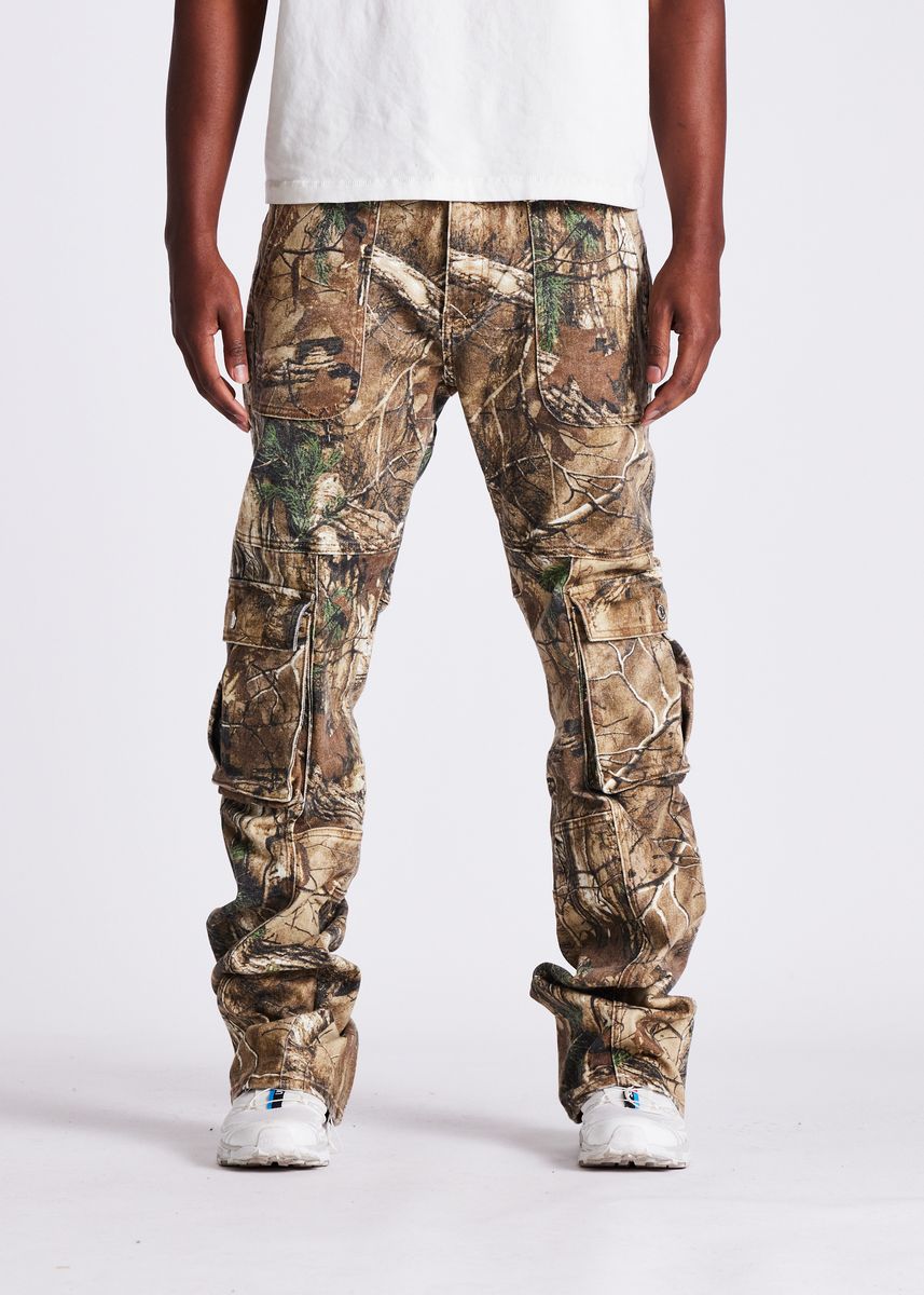 Crysp Denim Woodland Cargo Tree Camo (CRYFA125-115)