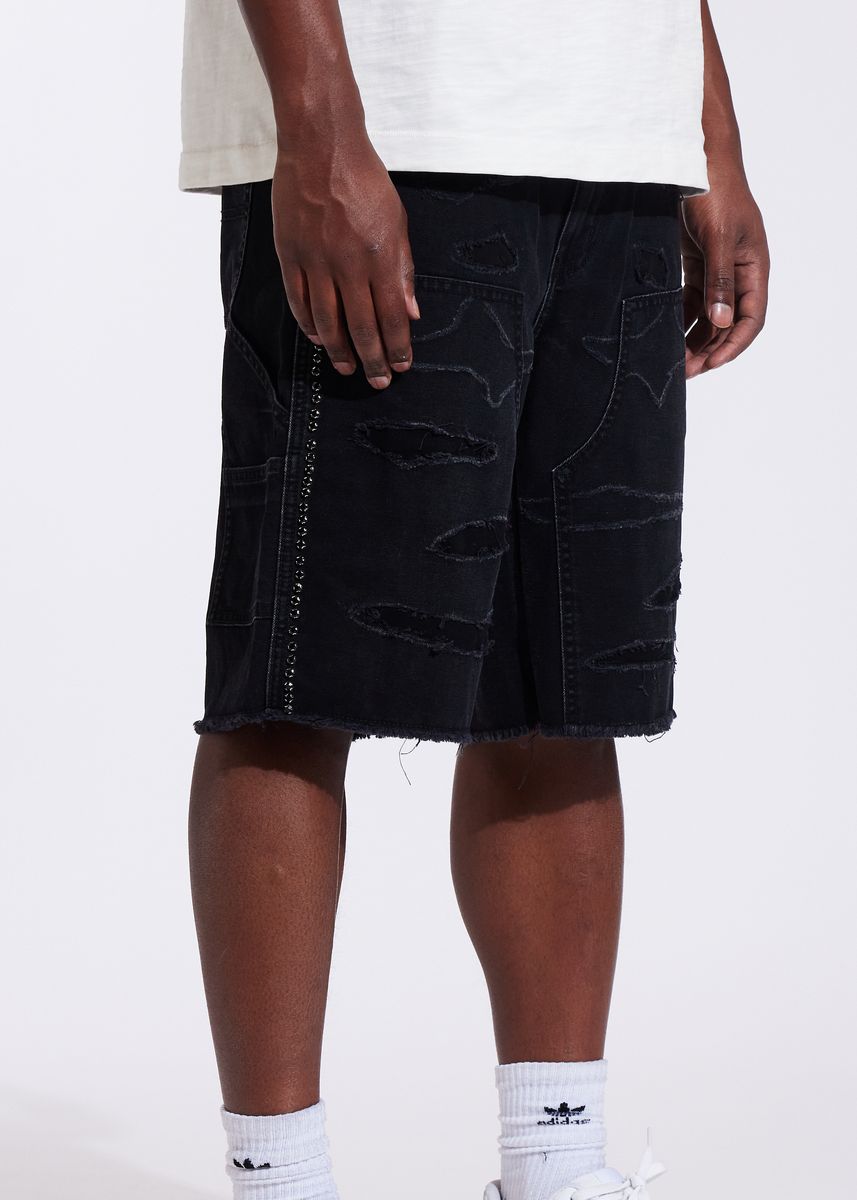 Crysp Denim Joe Short Black (CRYSUM25-206)