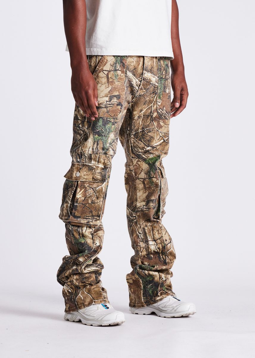 Crysp Denim Woodland Cargo Tree Camo (CRYFA125-115)