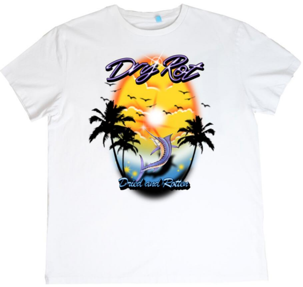 Dry Rot Sunset Tee