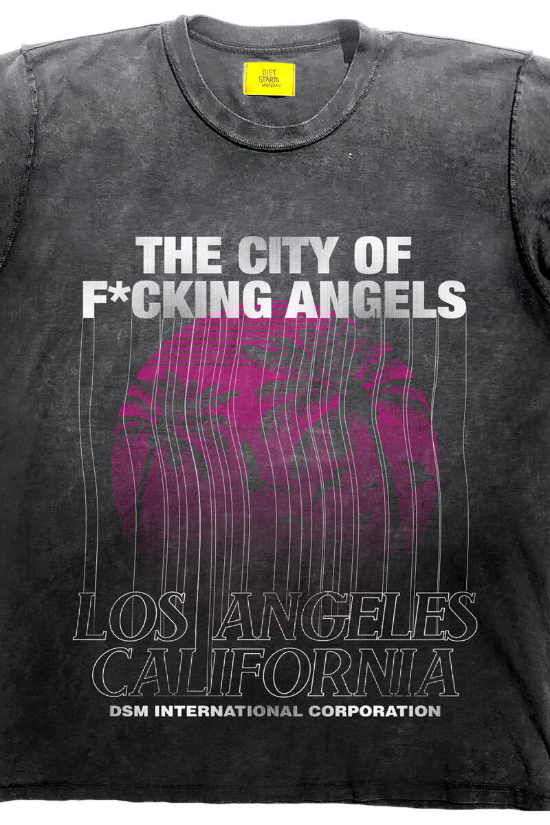 Diet Starts Monday City Of Angels Tee