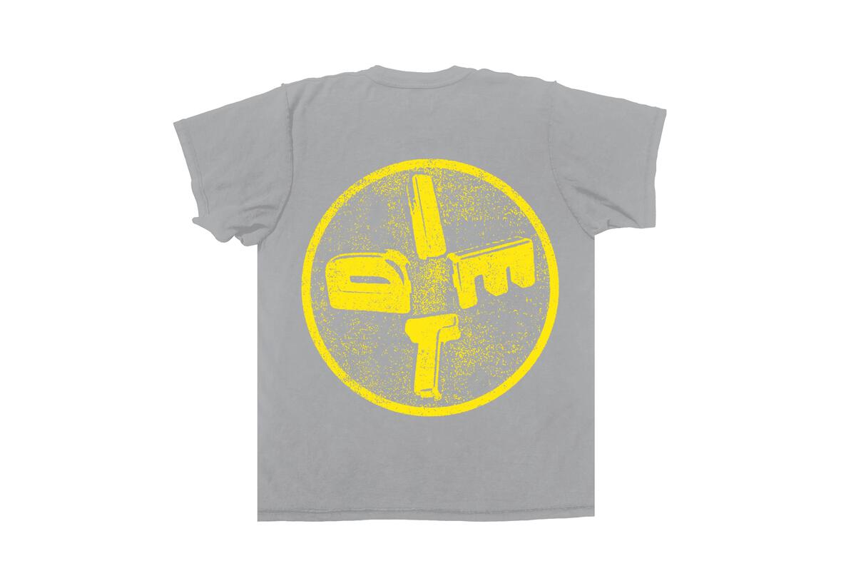 Diet Starts Monday LA Tee Washed Grey