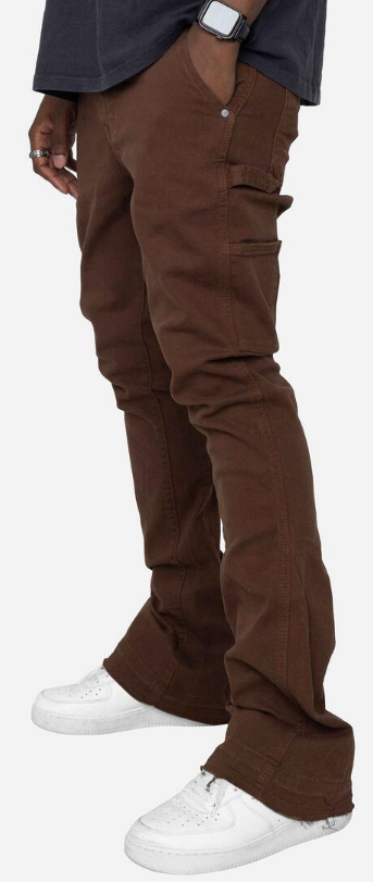 EPTM Nine Flare Pants Brown