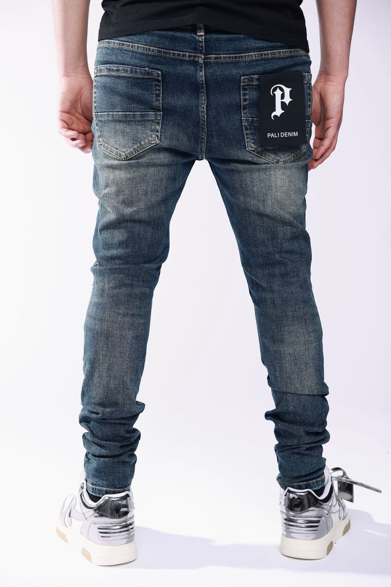 Pali Denim (PALI-PL009) Navy Washed