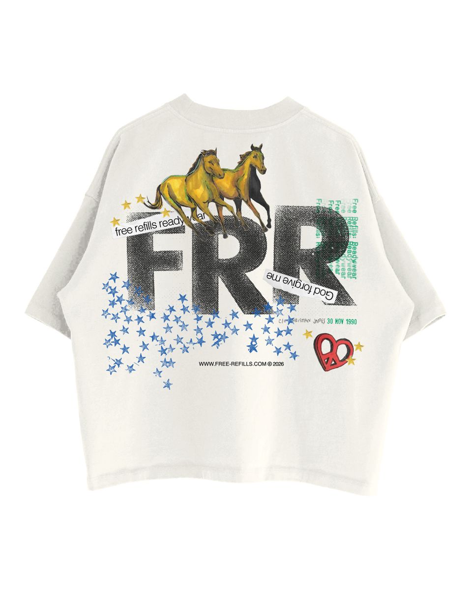 Free Refills Collage Tee