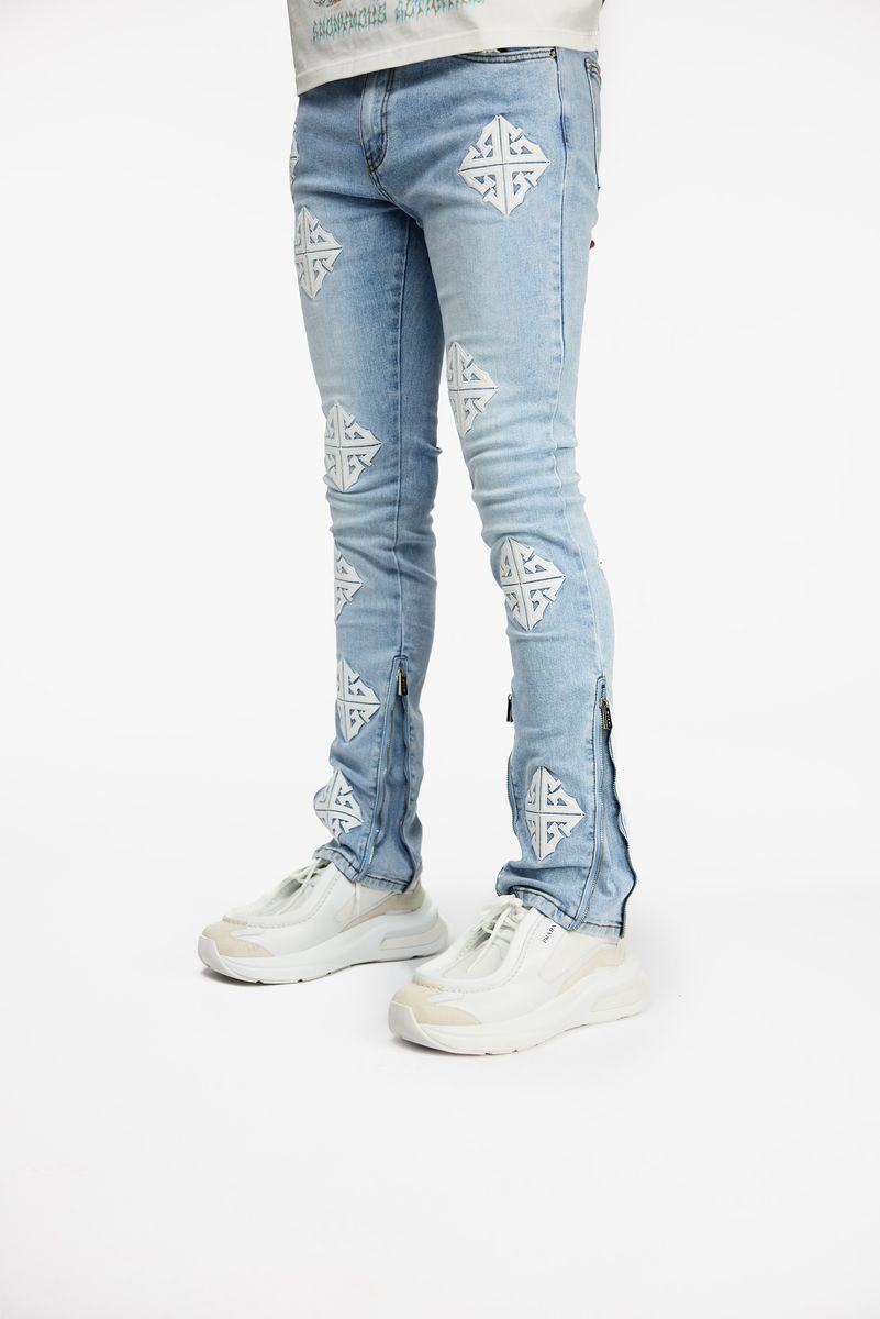 Guapi Aqua Blue Icon Denim V2