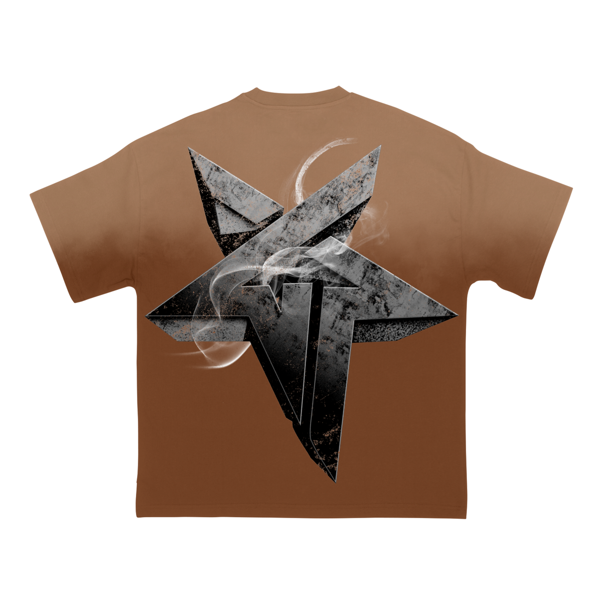 Wknd Riot Doberman Brown Sunfade Tee