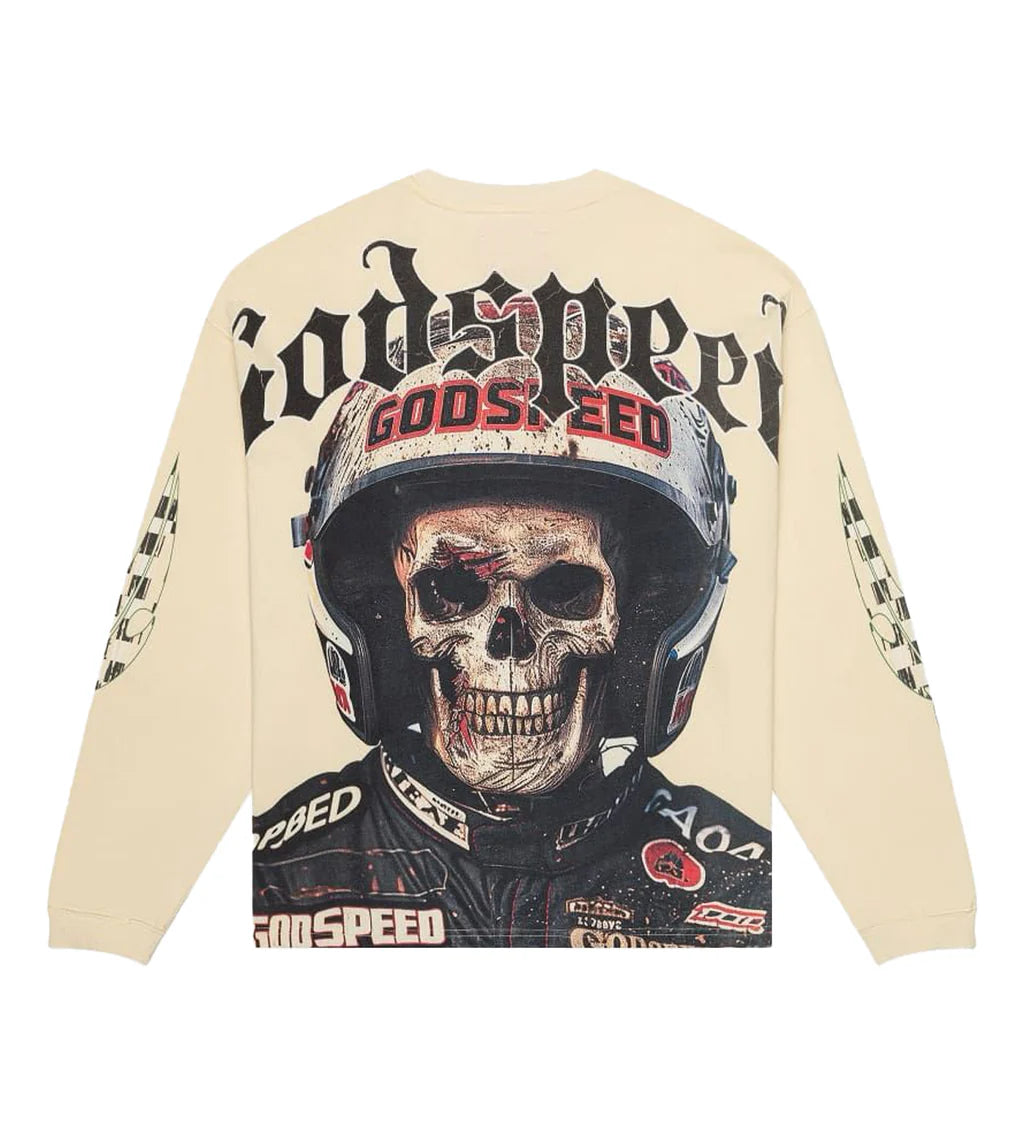 Godspeed Crash Out LS Tee Bone