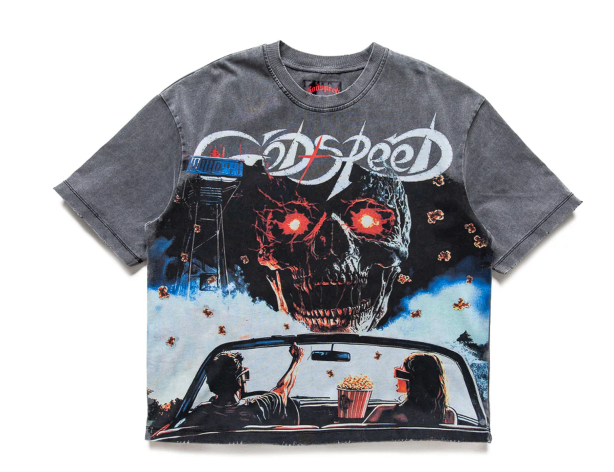 Godspeed Drive-In Tee Grey Wash