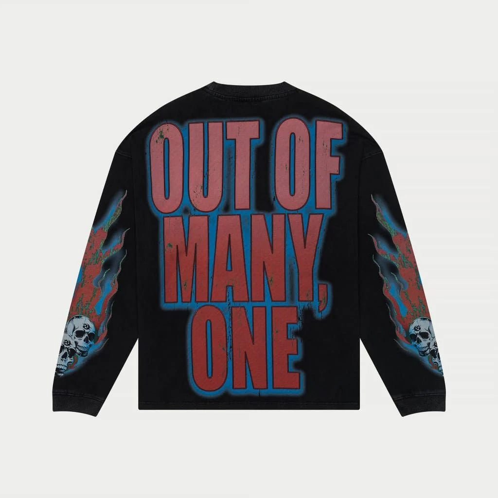 Godspeed No Vision LS Tee Washed Black