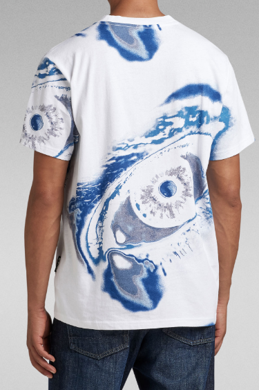 G-star Saturated Eye Loose R T White Dye