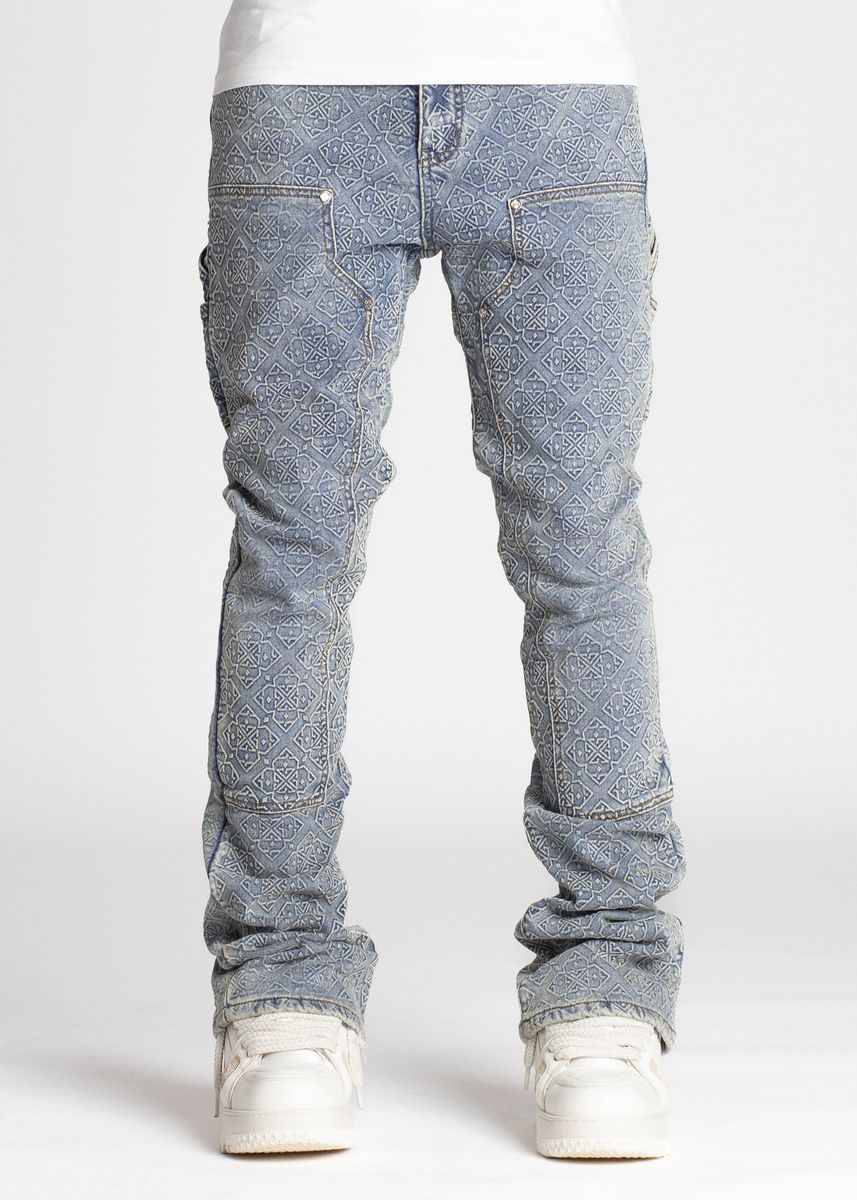 Guapi Vintage Blue Monogram Denim