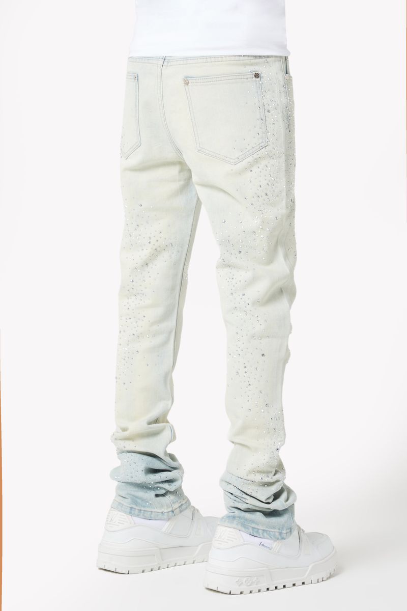 Guapi Vintage Blue Starry Sky Denim