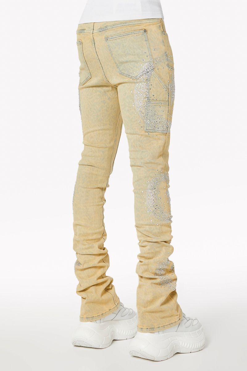 Guapi Vintage Calligraphy Denim