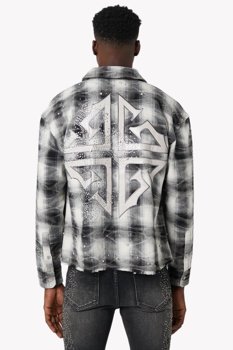 Guapi Cloud Grey Cross Flannel