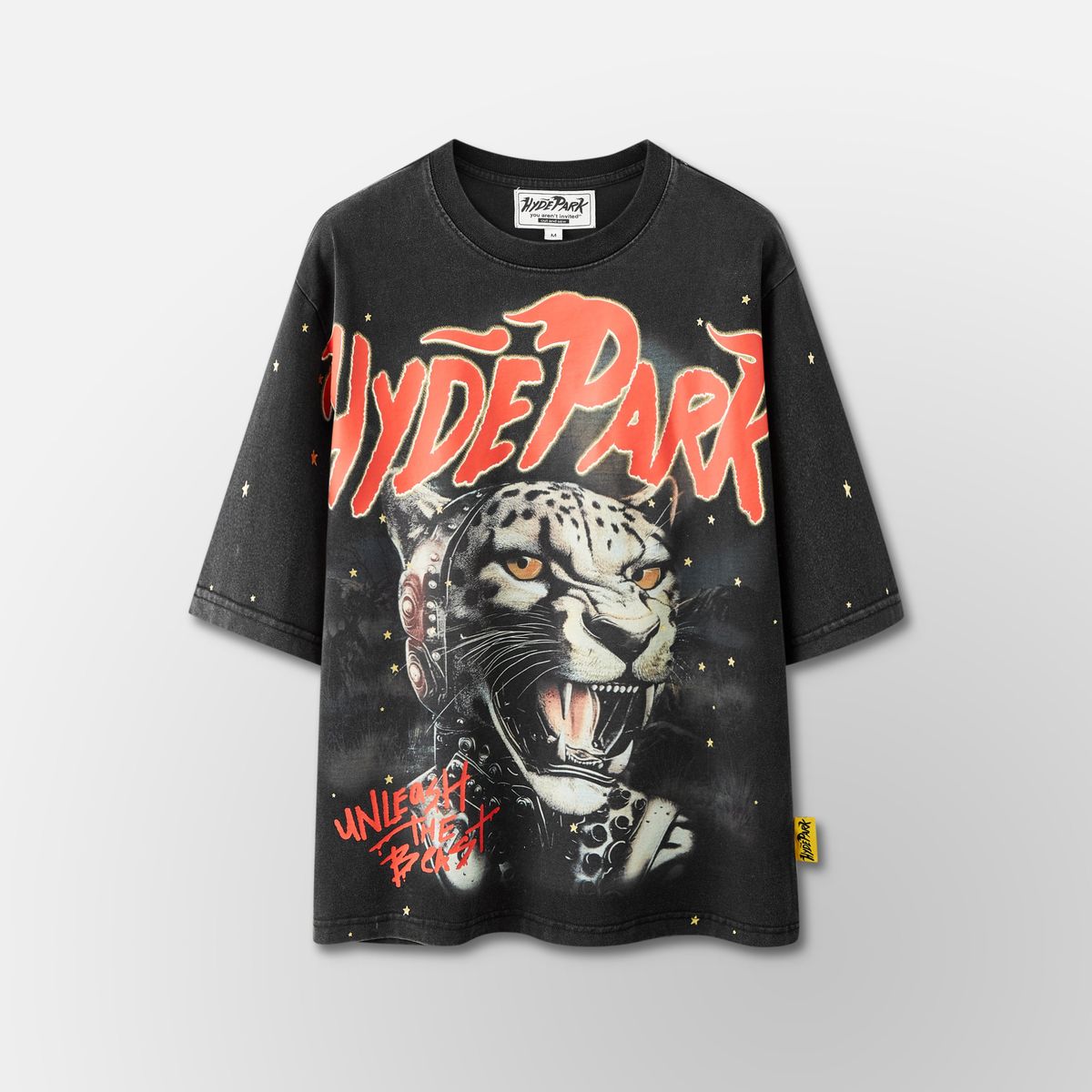 You Aren't Invited Beast within- Red Vintige Series- Vintage Black