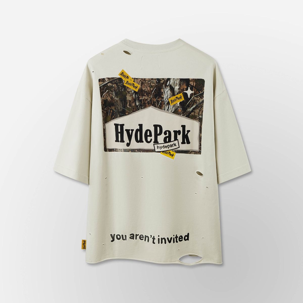 You Aren't Invited Ciggy Cig Forest Camo SST - Cream