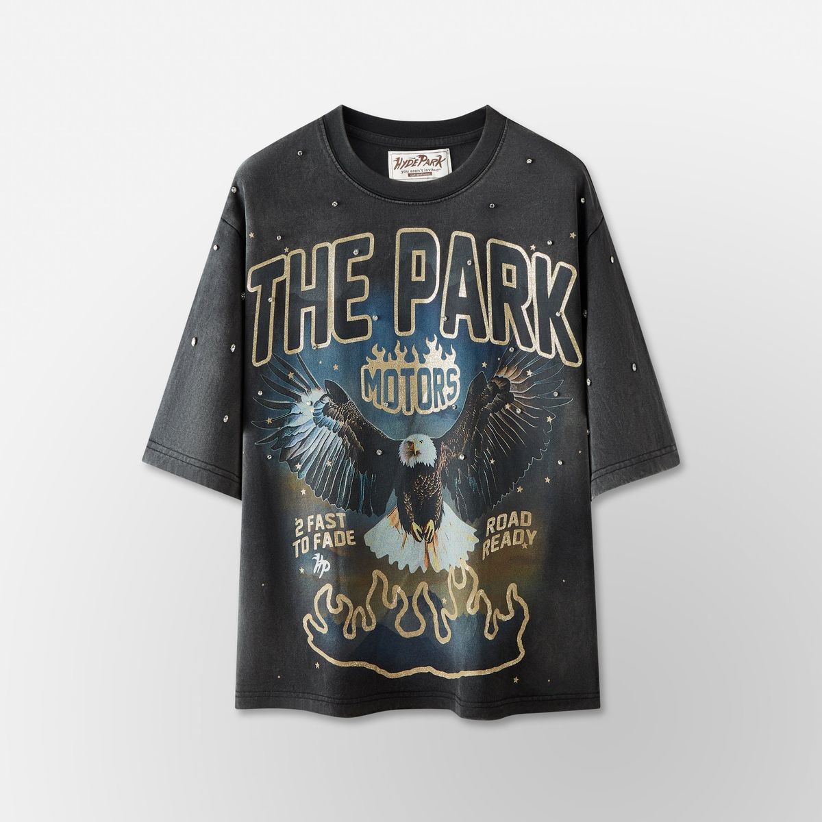 You Aren't Invited Park Motor Co Tee - Black