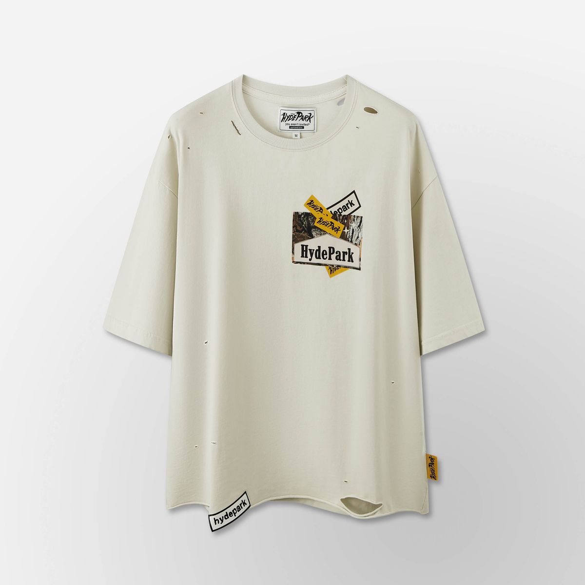 You Aren't Invited Ciggy Cig Forest Camo SST - Cream