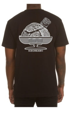 Icecream Rolls SS Tee Black