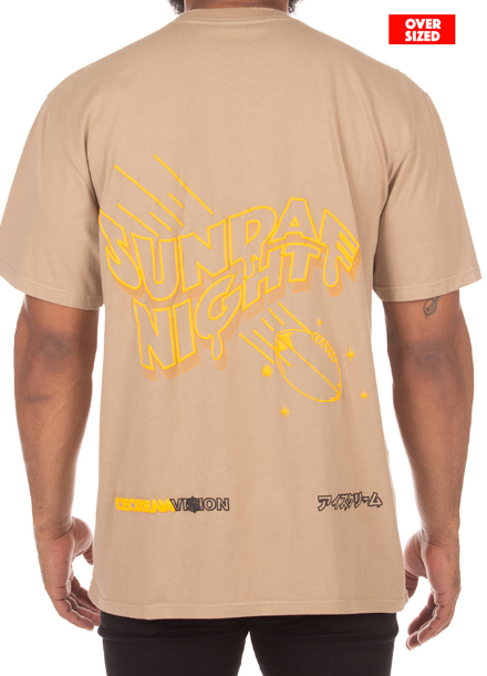 Icecream Sundae Night SS Knit Chinchilla (Oversized)