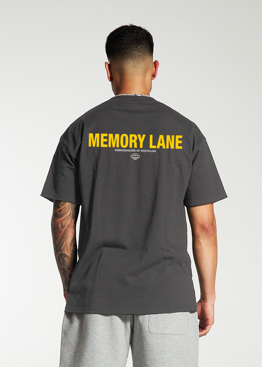 Memory Lane Street Sign Tee Black