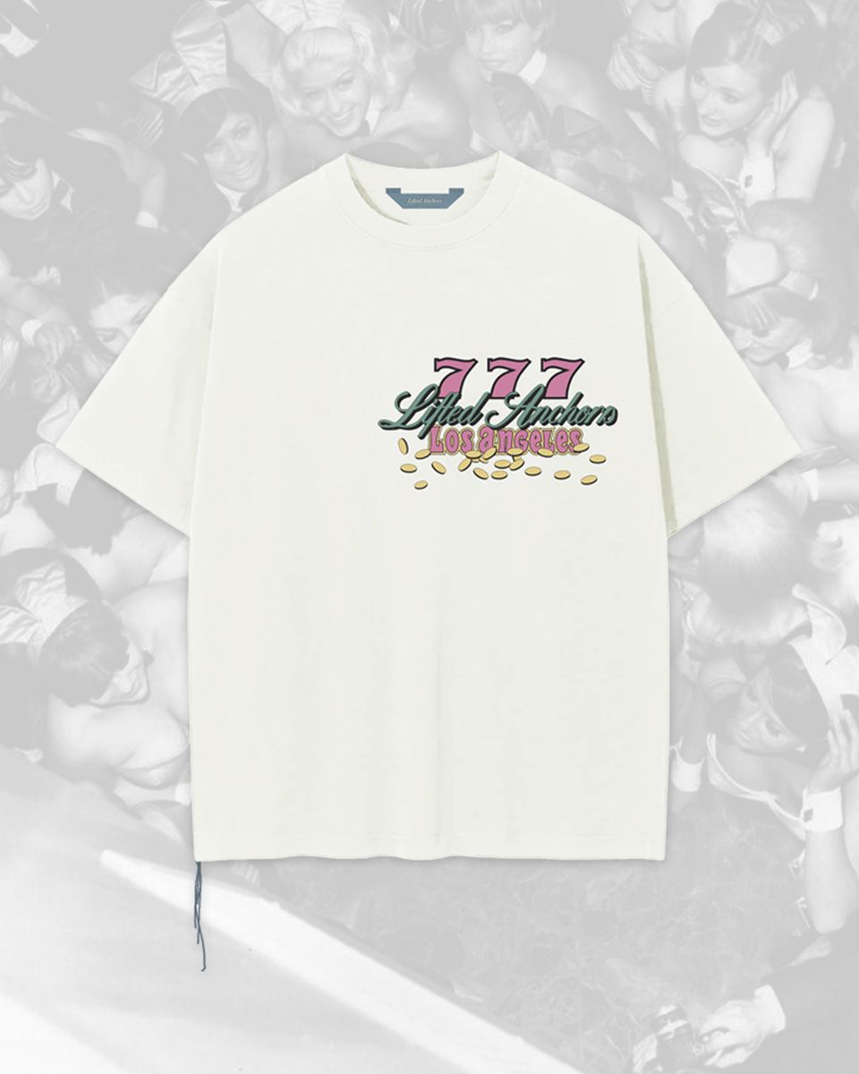 Lifted Anchors Jackpot Tee Off White