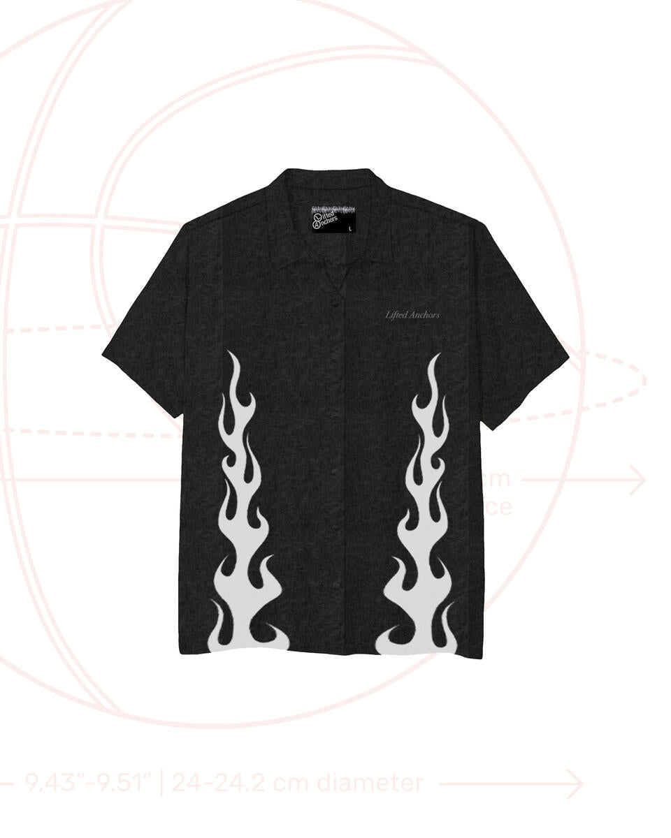 Lifted Anchors Knit Button Up