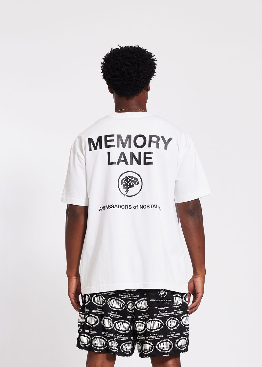 Memory Lane Vetica A.O.N Tee White